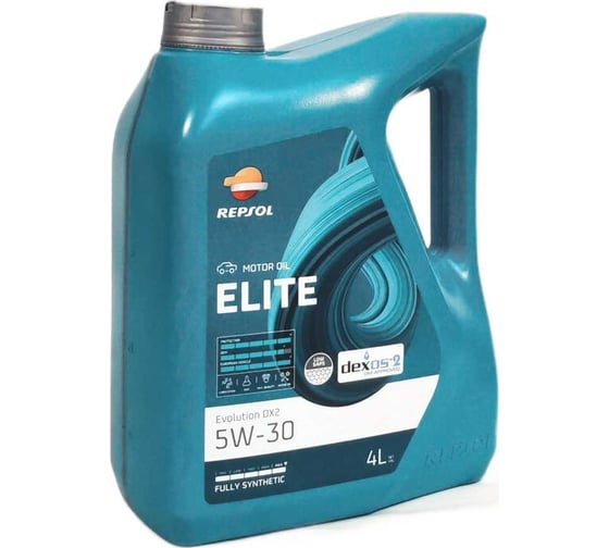 Изображение товара Моторное масло REPSOL elite evolution dx2 5w-30, 4 л 60125R