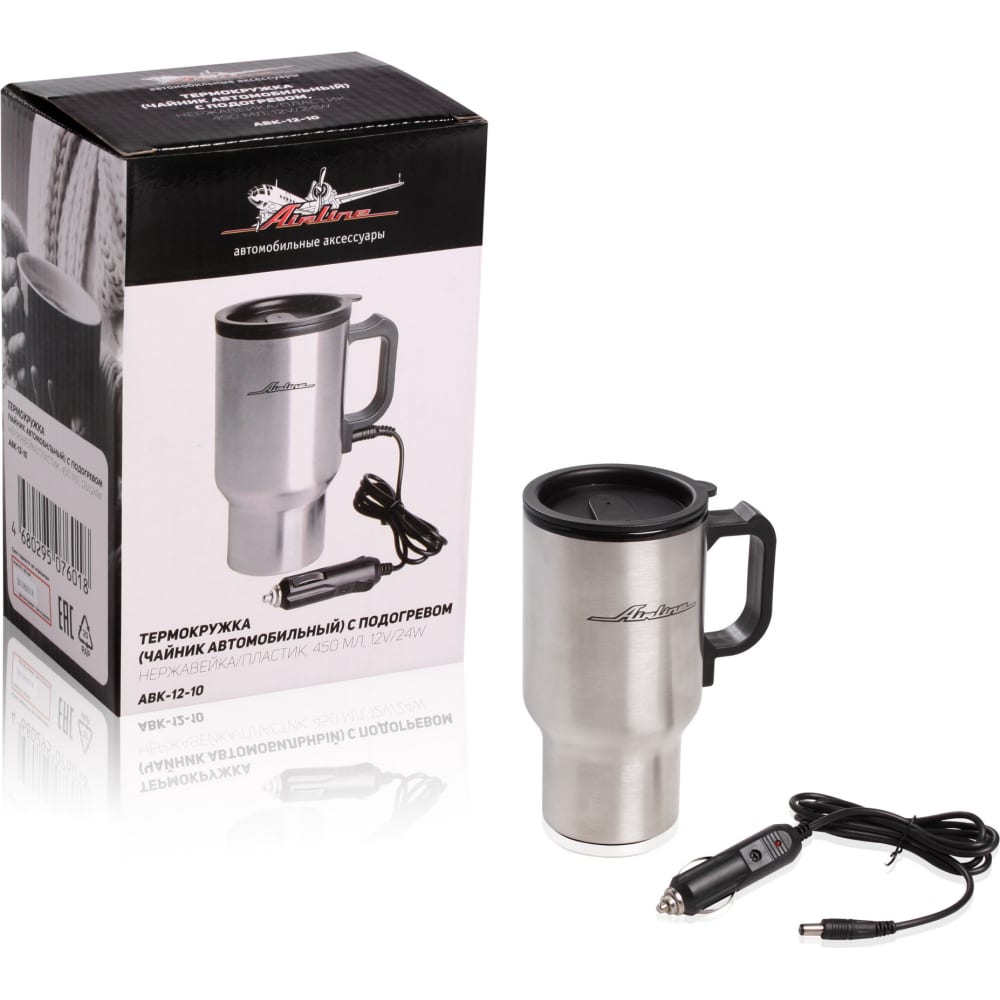 Автомобильный чайник-термокружка Airline термокружка easy2go mug n2110117