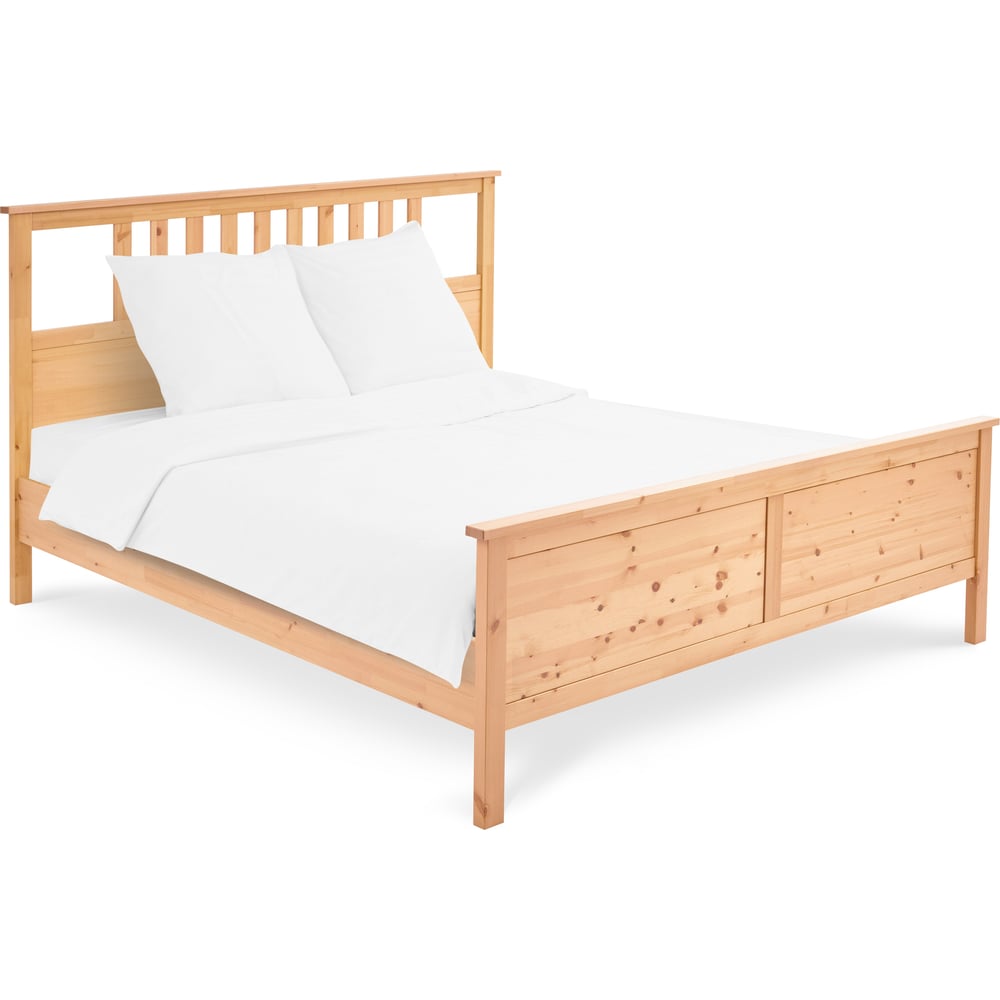 Изображение товара Кровать Лузалес КЫМÖP 180x200 светло-коричневая из массива сосны