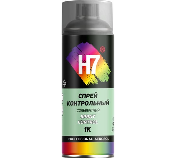 Изображение товара Контрольный сольвентный спрей H7 Spray Control 1К 520 мл 383441