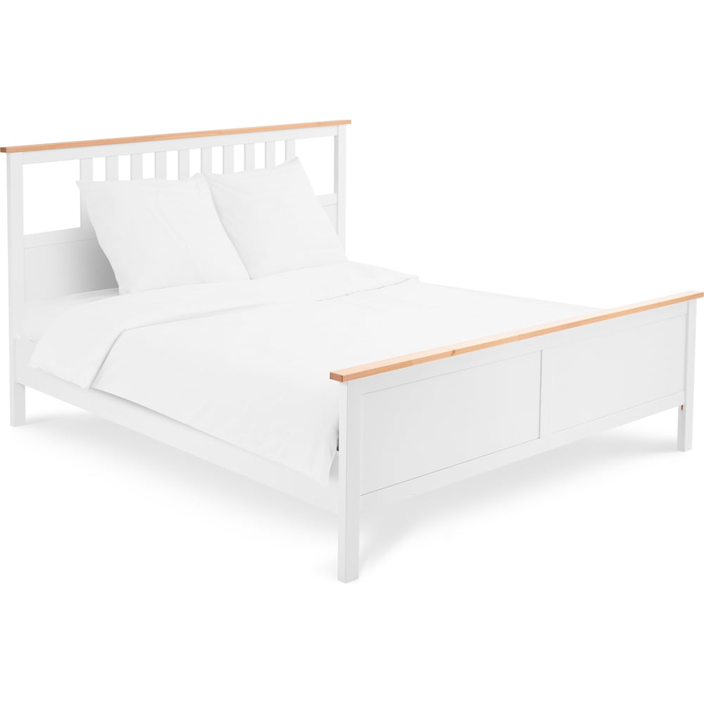 Изображение товара Кровать Лузалес КЫМÖP 180x200 белый/светло-коричневый 5031320211