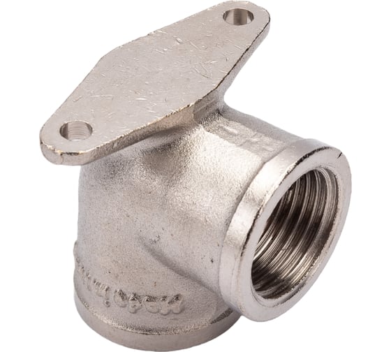 Изображение товара Никелированный угольник с креплением STOUT ВР 1/2 SFT-0039-000012 RG008Q0SHRAU78