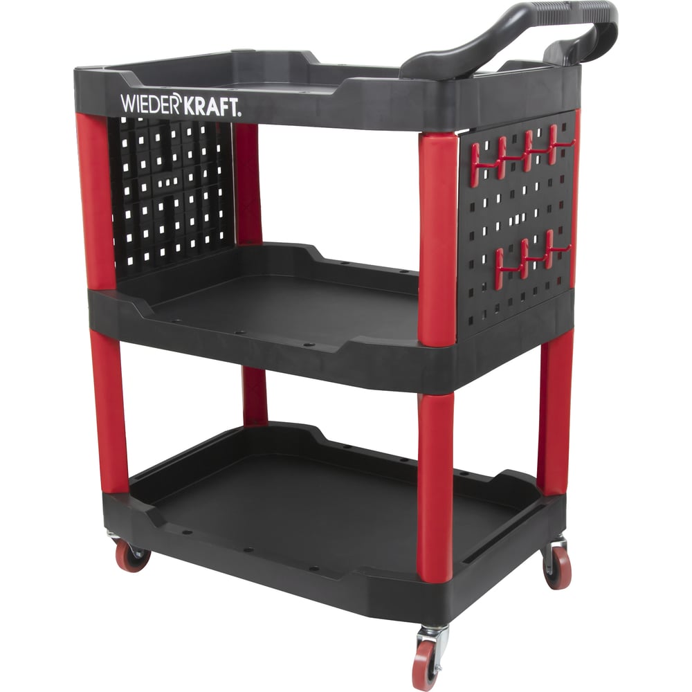Изображение товара Тележка для детейлинга WIEDERKRAFT WDK-818 с 3 полками