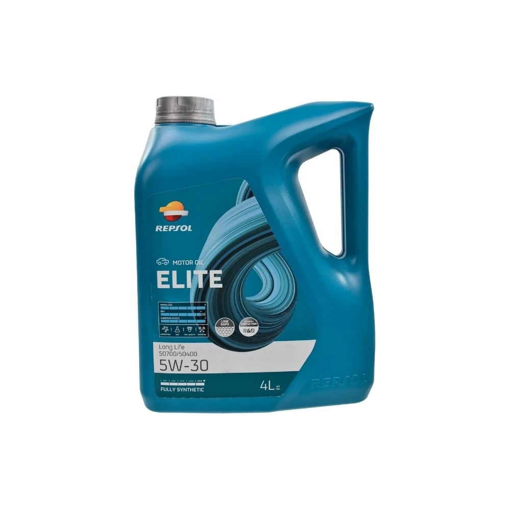 Изображение товара Моторное масло REPSOL elite long life 5w-30 4 л синтетика ACEA C3