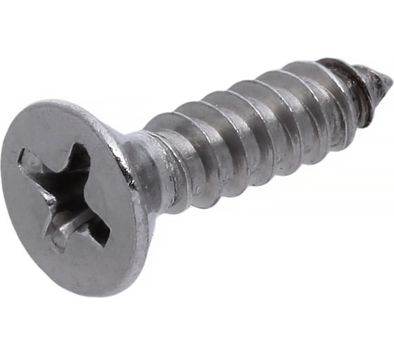 Изображение товара Саморез RMG потайной, острый, DIN 7982 нерж. сталь (А2) 3,9x16 (3000 шт) СПО-7982-039-0016-03000