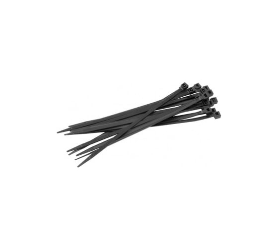 Изображение товара Хомут EKF 8.2х400 черный нейлон 100 шт. plc-cb-8.2x400