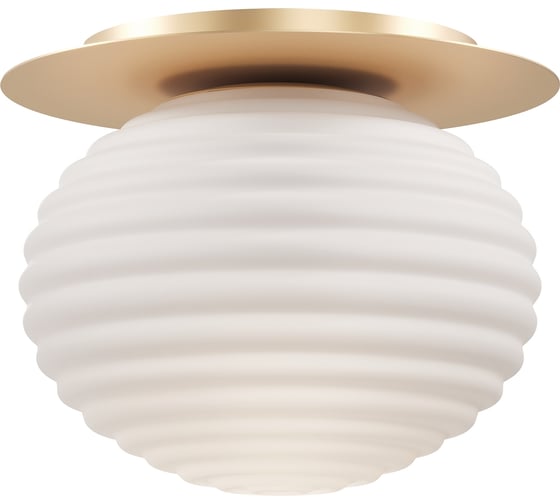 Изображение товара Потолочный светильник MAYTONI reels 1хe27x60w металл золото MOD268CL-01G