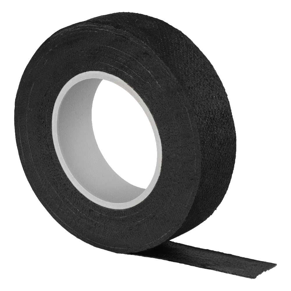 Изображение товара Двусторонняя изолента ХБ TDM ELECTRIC 19 мм 7 м черная надежное электроизоляционное покрытие