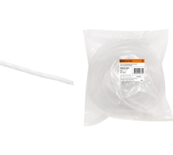 Изображение товара Спиральная монтажная пластиковая лента TDM ELECTRIC ЛСМ-06 10 м/упак SQ0525-0001