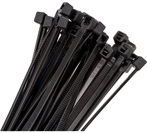 Изображение товара Стандартный хомут EKF P6.6 ч, 3.6x250 50 шт. FlexLock PROxima plc-fl-ctsb-3.6x250-r