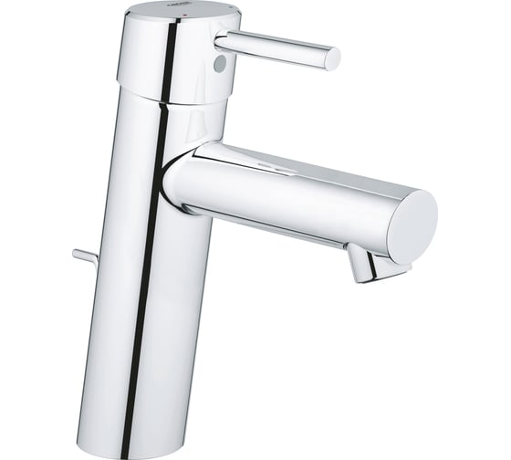Изображение товара Однорычажный смеситель для раковины GROHE Concetto со средним изливом, сливной гарнитур 23450001