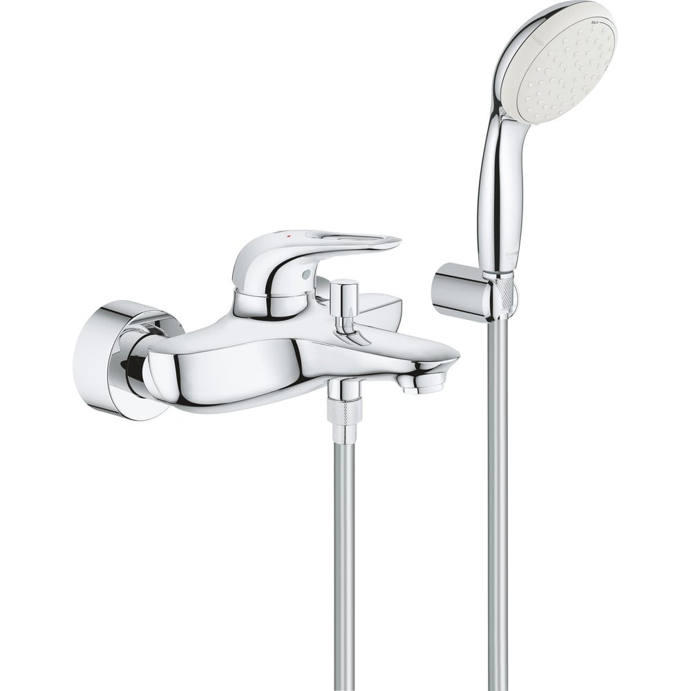 фото Смеситель для ванны с душевым набором grohe eurostyle 2015 3359230a