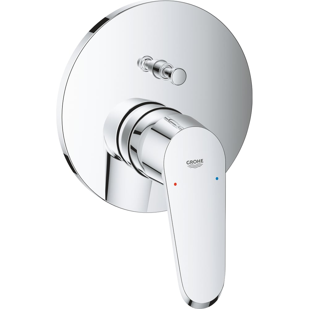 фото Однорычажный смеситель для ванны grohe eurodisc cosmopolitan для rapido smartbox 35600000 24056002