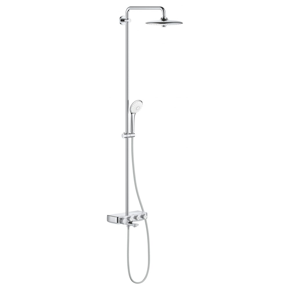Душевая система для ванны Grohe верхний душ grohe rainshower mono теплый закат матовый 26566dl0