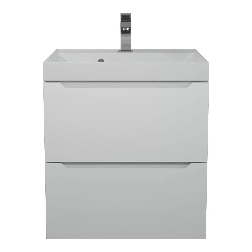 Изображение товара Тумба под раковину для ванной Uperwood Tanos NEW 50 см белая подвесная