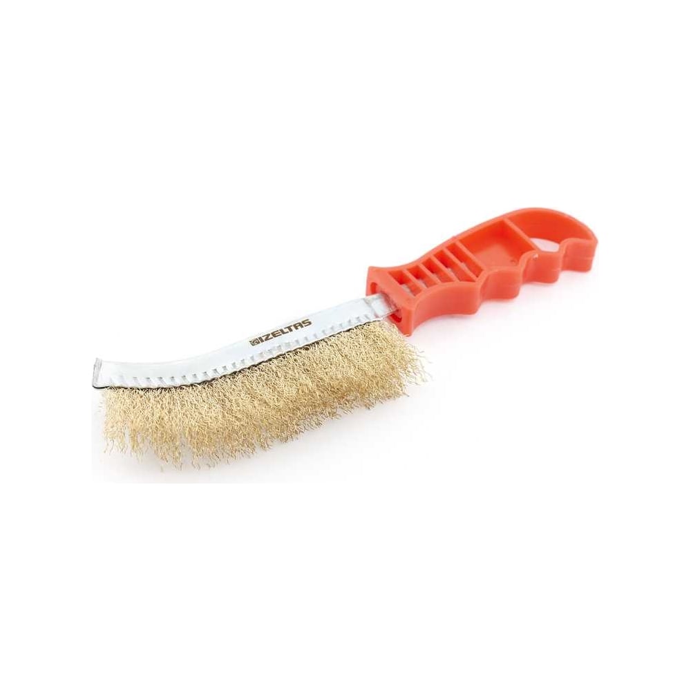 Изображение товара Щетка IZELTAS металлическая с пластиковой ручкой 1 ряд 741650001