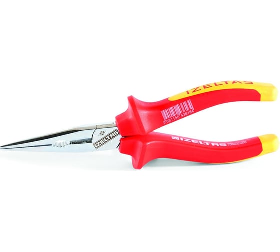 Изображение товара Диэлектрические узкогубцы IZELTAS прямые 1000V 200мм, 3220136200