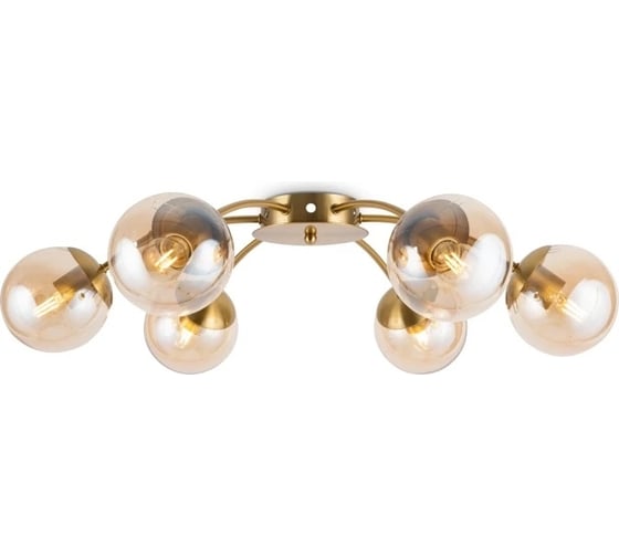 Изображение товара Люстра Freya blaze 6хe27x60w, металл, медь FR5158PL-06BS