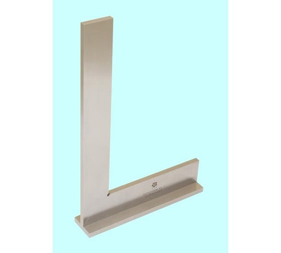 Изображение товара Угольник TLX уш 200x130 поверочный слесарный с широким осн. кл.т.1 zt07-b121 нерж. сталь 66705