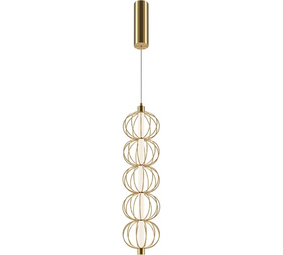 Изображение товара Подвесной светильник MAYTONI golden cage led 17w металл золото MOD216PL-L10G3K