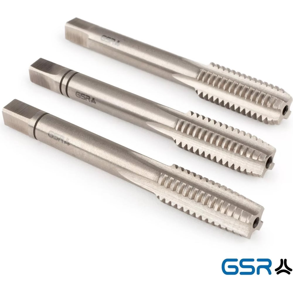 Изображение товара Набор ручных метчиков GSR HSSG DIN 352 6H M2.6 3 шт. B00105120