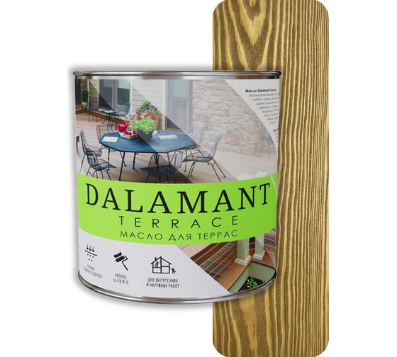Изображение товара Масло террасное Dalamant Можжевельник 2л ДЛ-00001134