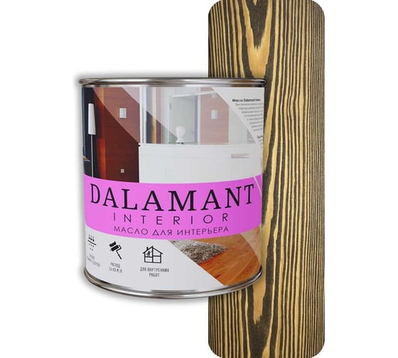 Изображение товара Масло для интерьера Dalamant interior палисандр, 0.7 л ДЛ-00001107