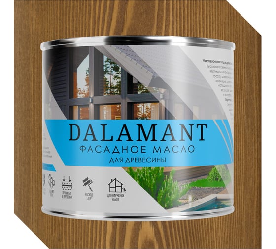 Изображение товара Масло фасадное Dalamant Можжевельник 2л ДЛ-00001154