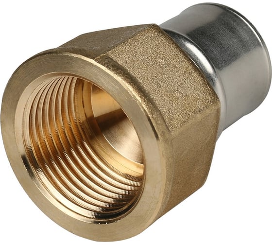 Изображение товара Переходник с внутренней резьбой STOUT 1х26 прессовой SFP-0002-000126 RG008S9BGLCPPC