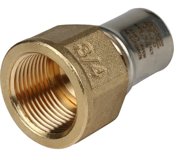 Изображение товара Переходник с внутренней резьбой STOUT 3/4х20 прессовой SFP-0002-003420 RG008S960381E0