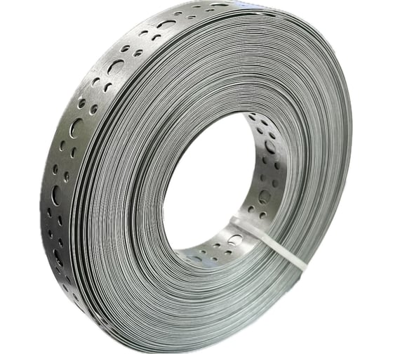 Изображение товара Перфорированная монтажная лента BILTI 25x0,4 мм, 25 м.п., 5 шт. Б-ПМЛ-250.5/25-Х1214