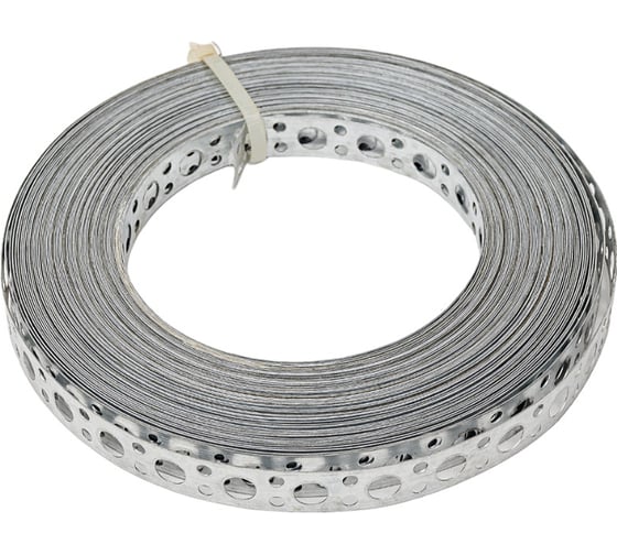 Изображение товара Перфорированная монтажная лента BILTI 13x0,35 мм, 20 м.п., 1 шт. Б-ПМЛ-13*0.35/20-Х255