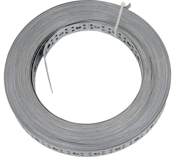 Изображение товара Перфорированная монтажная лента BILTI 25x1,0 мм, по 25 м.п., 1 шт. Б-ПМЛ-251.0/25-Х257