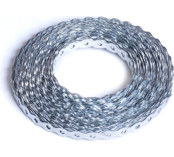 Изображение товара Перфорированная монтажная лента BILTI волна 20x0,7 мм, по 25 м.п., 3 шт. Б-ПМЛ-20*0.7/25-Х247