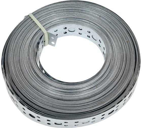 Изображение товара Перфорированная монтажная лента BILTI 25x0,55 мм, 1 шт. Б-ПМЛ-250.55-Х261