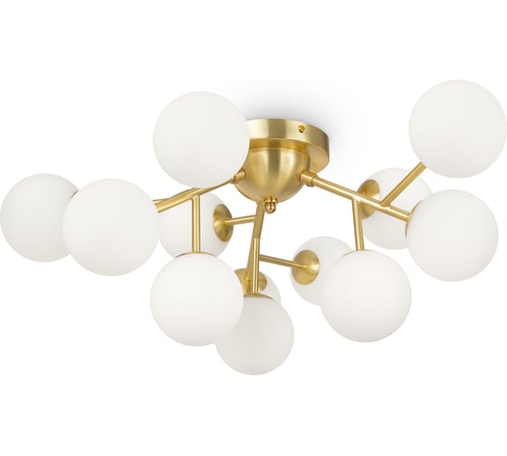 Изображение товара Потолочный светильник MAYTONI dallas 12хg9x28w металл золото MOD545CL-12BS