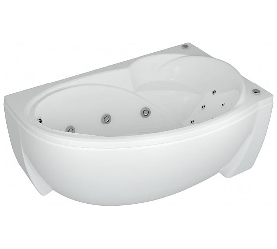 Изображение товара Акриловая ванна AQUATEK Бетта 160 прав. гидромассаж BET160-0000001 00000038456