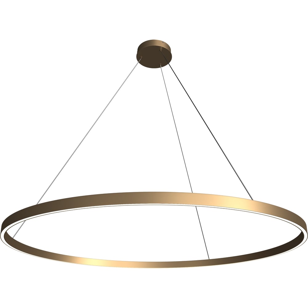 Изображение товара Подвесной светильник MAYTONI rim led 81w алюминий латунь модерн