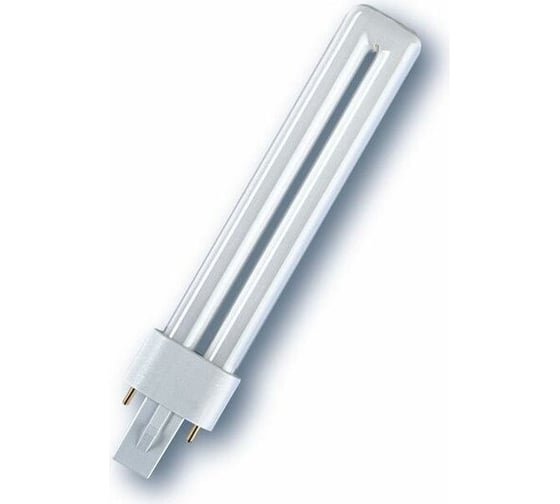 Изображение товара Люминесцентная компактная лампа DULUX S 11W/827 G23 инд,уп, 4050300006017 4099854123344