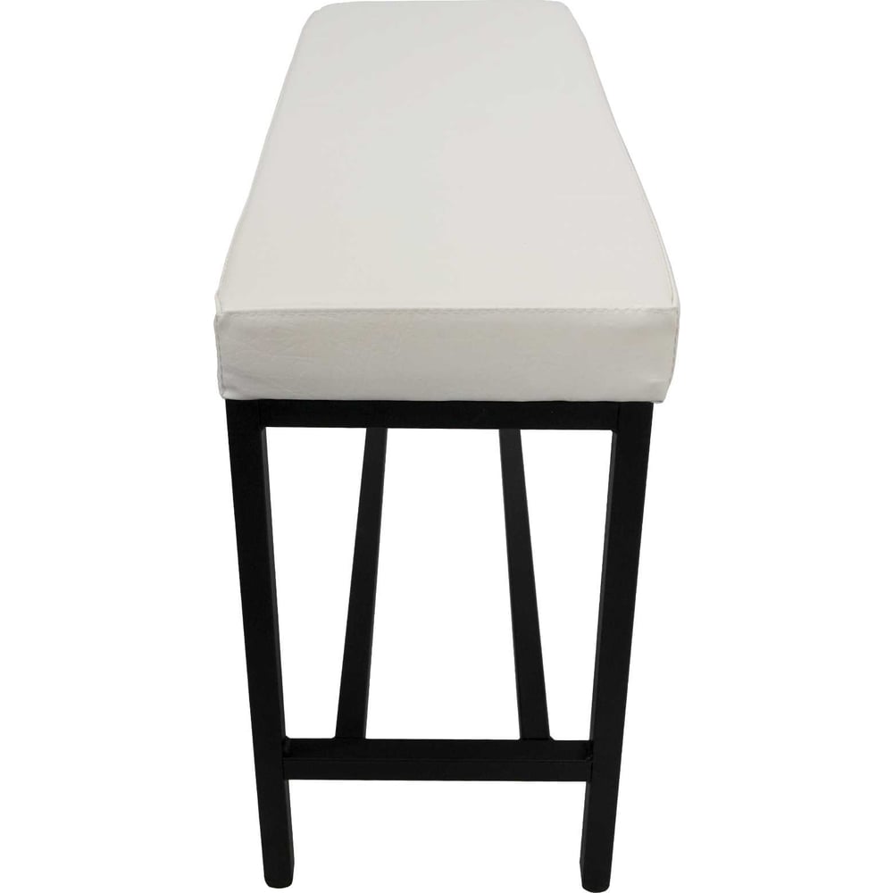 Изображение товара Банкетка MODULE`S TYLE Loft белый полимер / черный мат ВИ0090