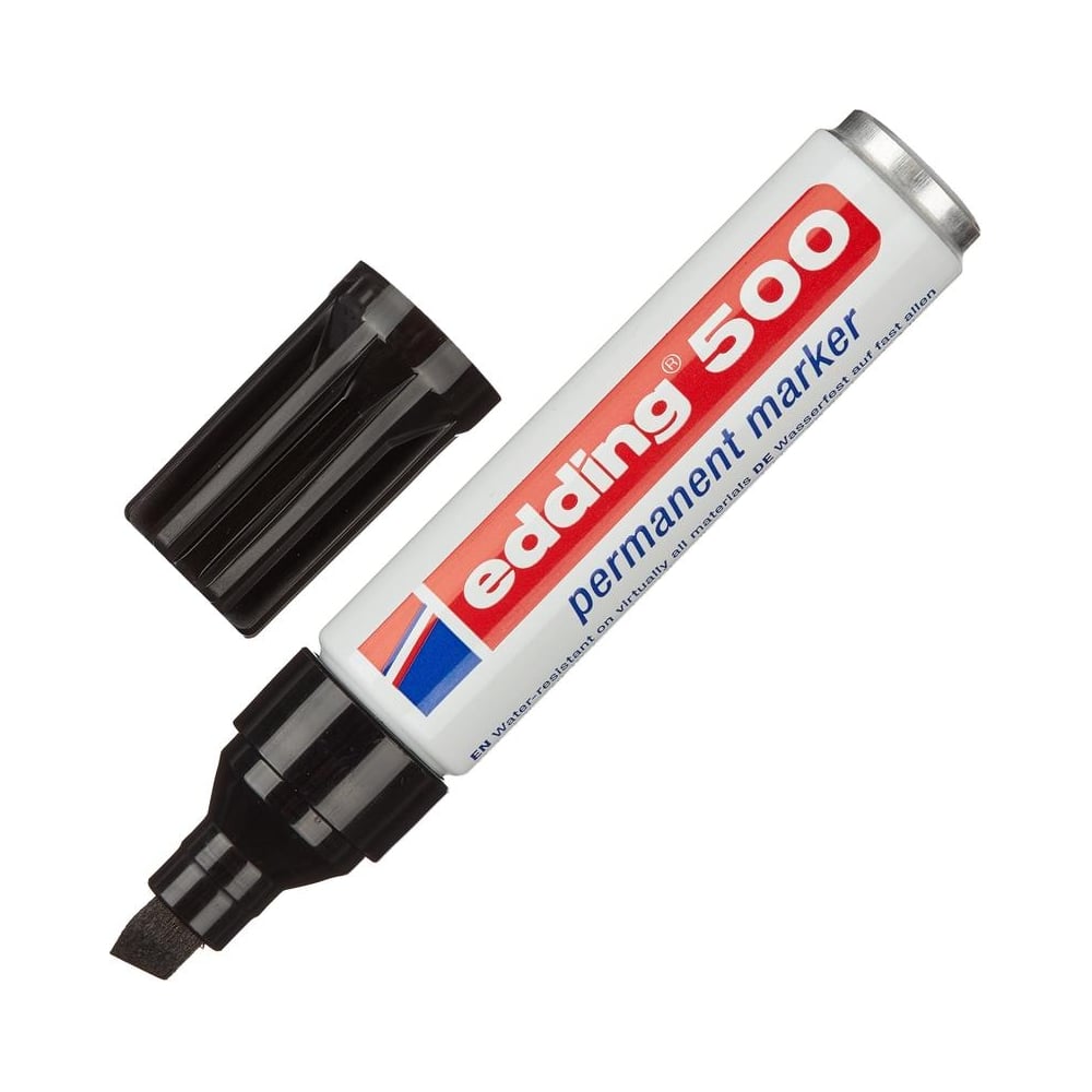 Изображение товара Перманентный маркер EDDING e-5001 черный 2-7 мм скошенный наконечник