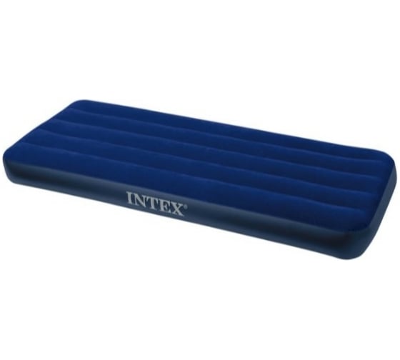 Изображение товара Надувной матрас Intex Classic Downy Airbed Fiber-Tech 76х191х25 см 64756