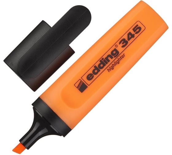 Изображение товара Маркер-текстовыделитель EDDING e-3456 оранжевый, 1-5 мм 43830