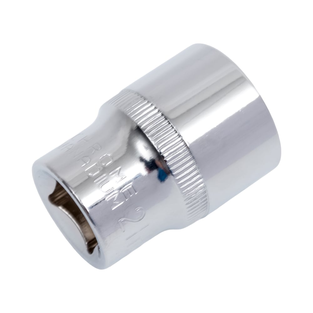 Изображение товара Головка торцевая 6-гранная 21 мм с насечкой Pobedit 2843521 1/2 дюйма