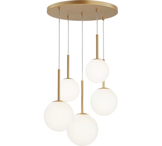 Изображение товара Подвесной светильник MAYTONI basic form 5хe14x40w металл золото MOD321PL-05G1