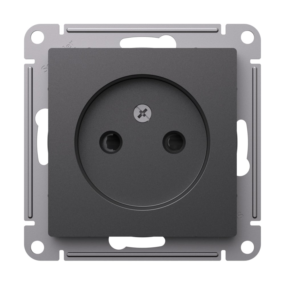 Изображение товара Механизм розетки Systeme Electric Atlasdesign без заземления 16А IP20
