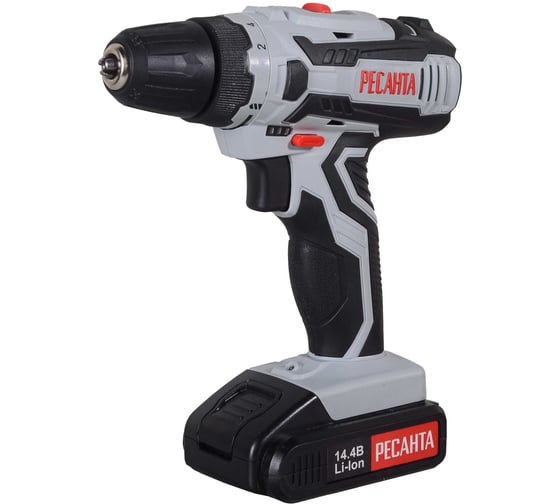 Изображение товара Аккумуляторная дрель-шуруповерт Ресанта ДА-14-2Л 75/14/3