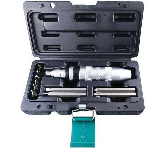 Изображение товара Отвертка ударная с битами HONITON 5/16" 12 шт H5-ID0120 В0000000201806