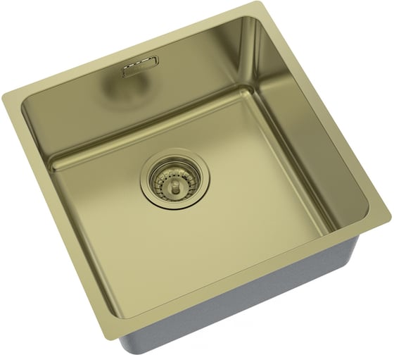 Изображение товара Мойка для подстольного монтажа, бронза IDDIS Edifice EDI44B0i77