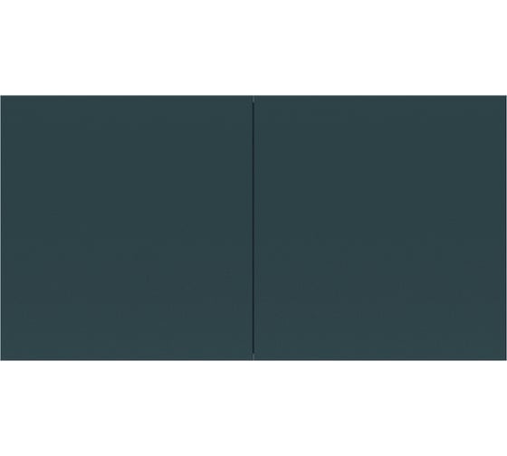 Изображение товара Двойная розетка в сборе Systeme Electric Atlasdesign изумруд с/з, с сдвижными крышками, с шт.16а, ATN000828
